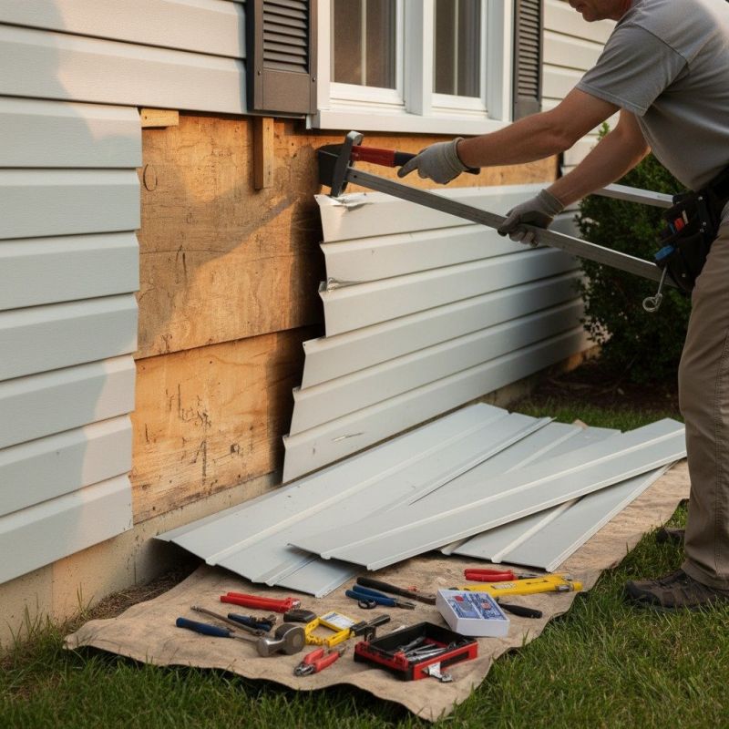 Aluminium Siding Installation in Dekalb County, GA