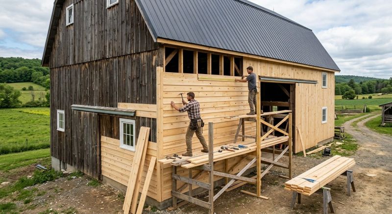 Barn Siding Installation in Forest Park, GA
