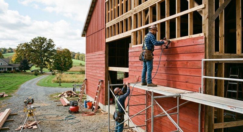 Barn Siding Installation in Lithonia, GA