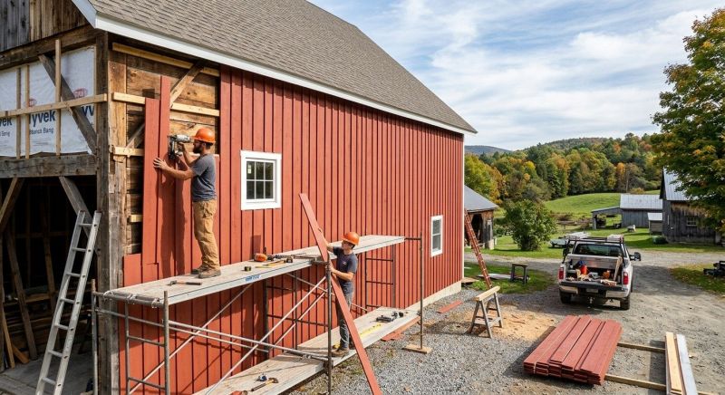 Barn Siding Installation in Stockbridge, GA