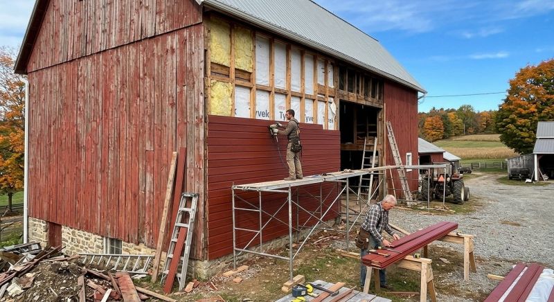 Barn Siding Replacement in Ellenwood, GA