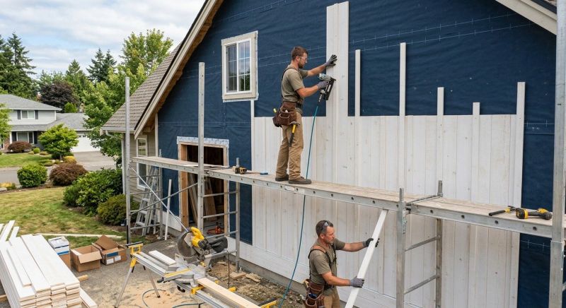 Batten Siding Installation in Stone Mountain, GA
