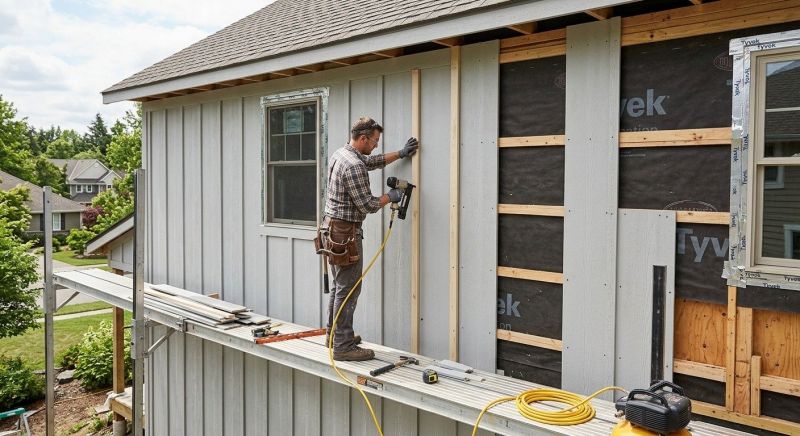 Board And Batten Installation in Sharpsburg, GA