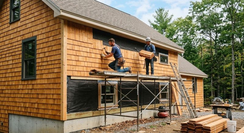 Cedar Siding Installation in Stockbridge, GA