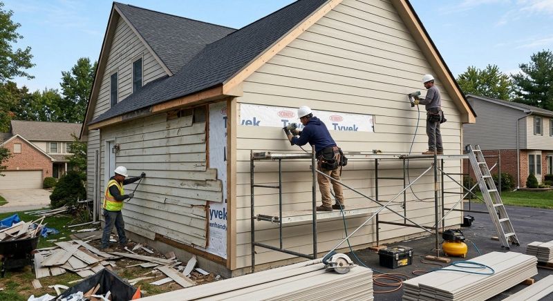 Cement Siding Replacement in Dekalb County, GA