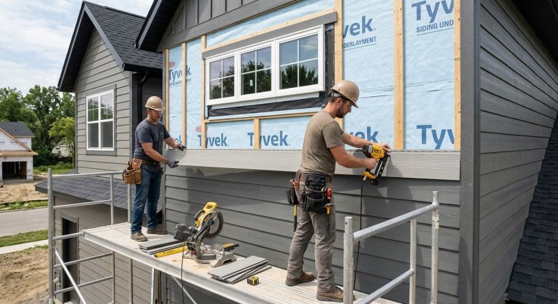 Composite Siding Installation in Brooks, GA