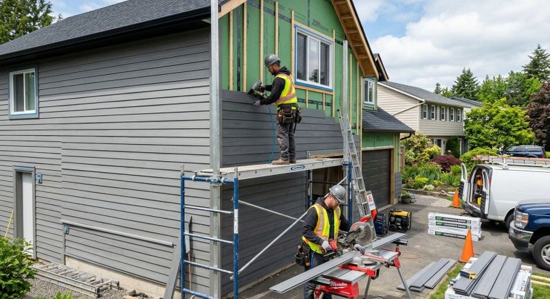 Composite Siding Installation in Griffin, GA