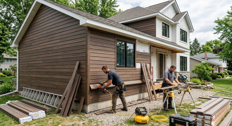 Composite Siding Installation in Sharpsburg, GA