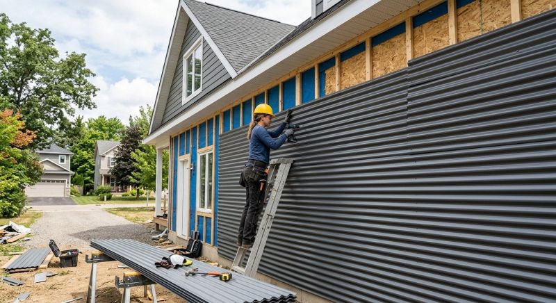 Corrugated Siding Installation in Jonesboro, GA