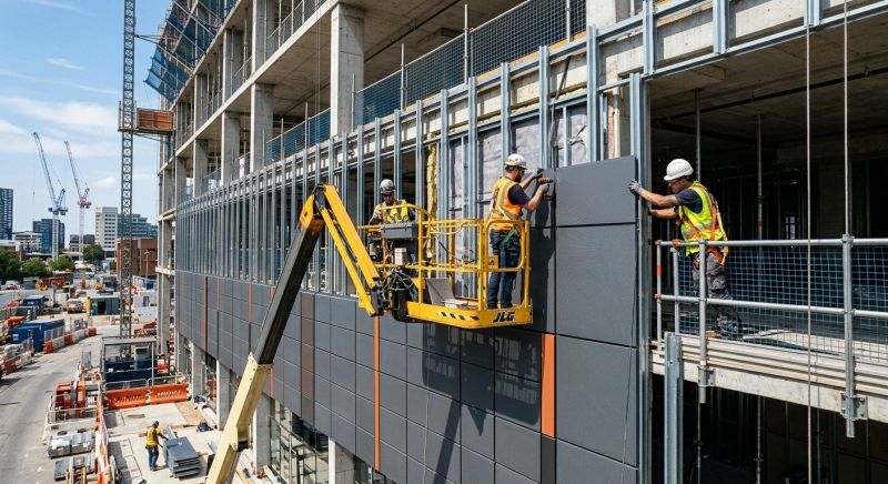 Facade Cladding Installation in Jonesboro, GA
