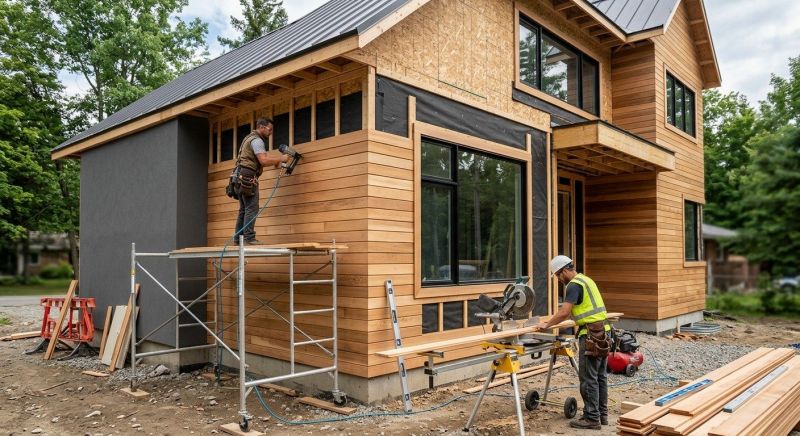 Faux Wood Siding Installation in Decatur, GA