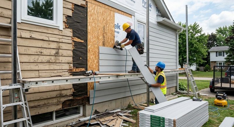 Fiber Siding Installation in Fayette County, GA