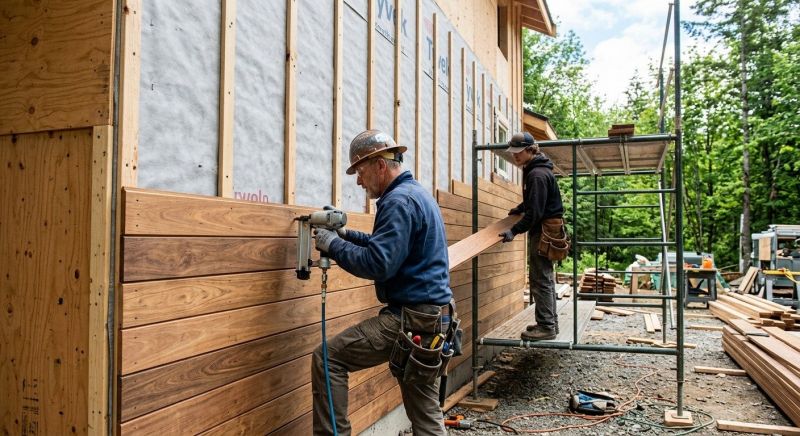 Hardwood Siding Installation in Jonesboro, GA