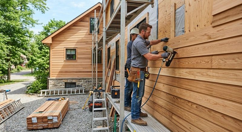 Hardwood Siding Installation in Jonesboro, GA
