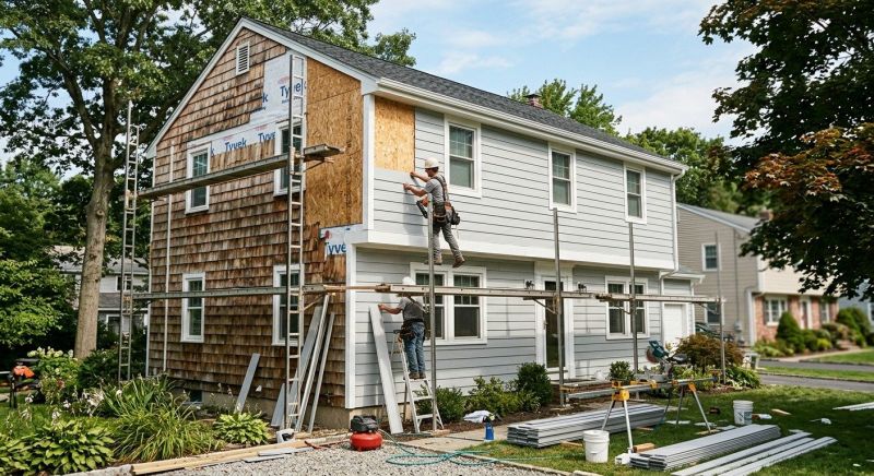 House Siding Installation in Brooks, GA