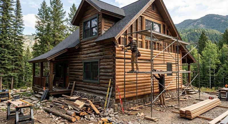 Log Siding Replacement in Jonesboro, GA