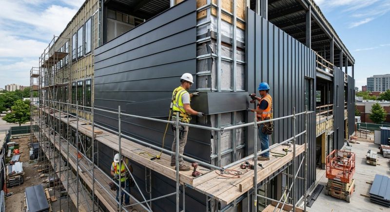 Metal Cladding Installation in Jonesboro, GA