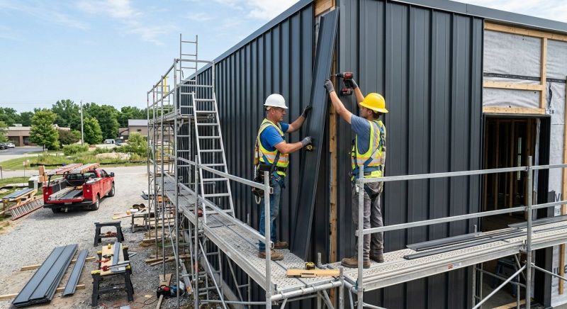 Metal Siding Installation in Mcdonough, GA