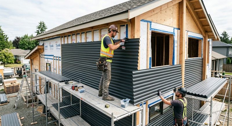 Metal Siding Installation in Mcdonough, GA