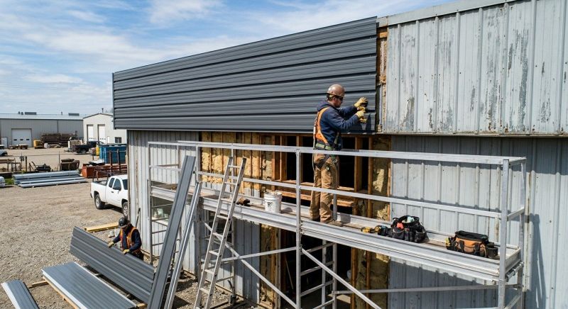 Metal Siding Replacement in Ellenwood, GA