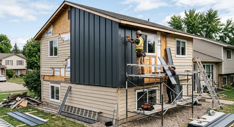 Metal Siding Replacement in Fayette County, GA