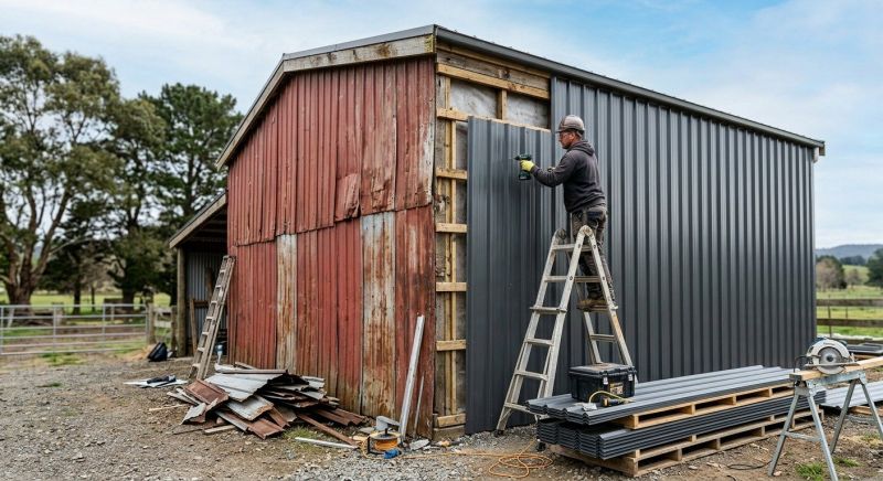 Metal Siding Replacement in Hampton, GA