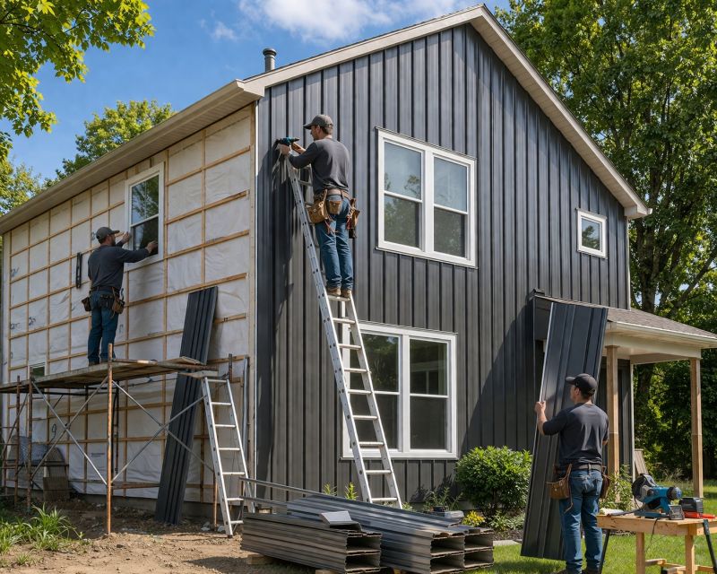 Metal Siding Replacement in Mableton, GA
