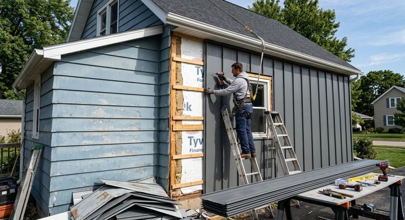 Metal Siding Replacement in Tyrone, GA