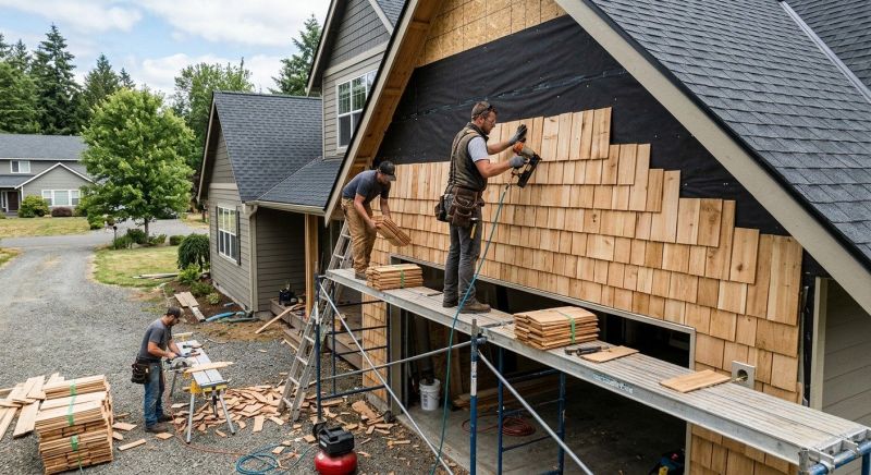 Shake Siding Installation in Forest Park, GA