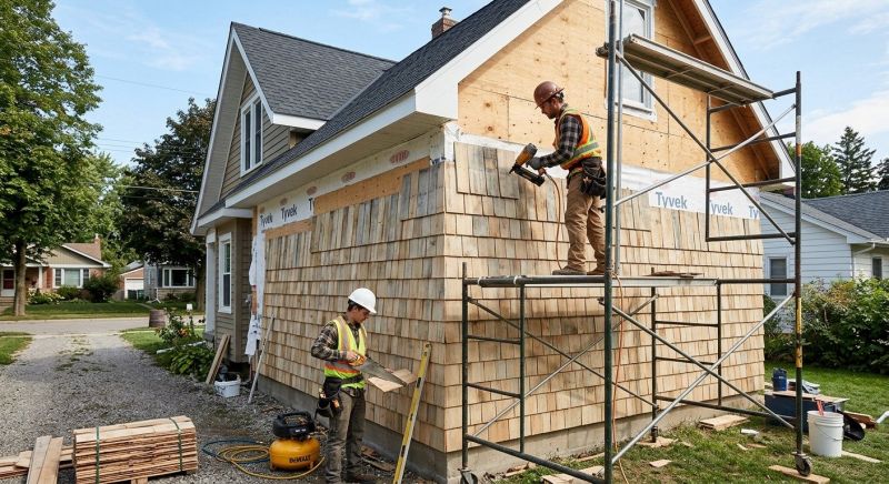 Shingle Siding Installation in Jonesboro, GA