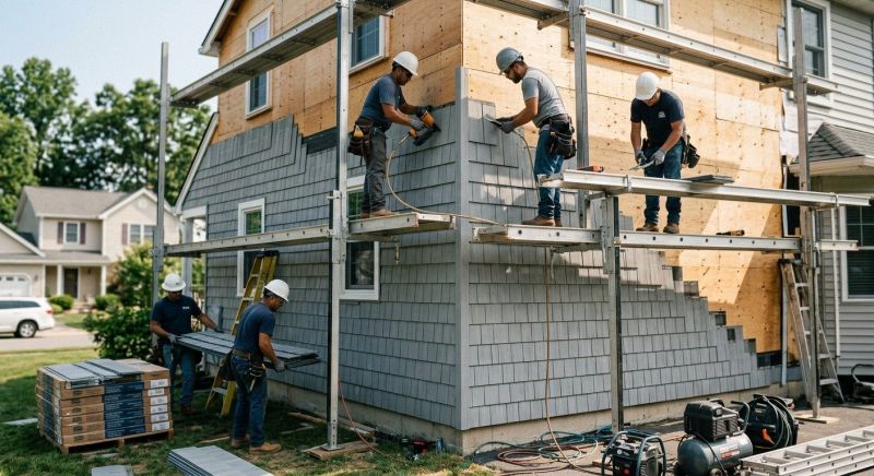 Shingle Siding Installation in Jonesboro, GA