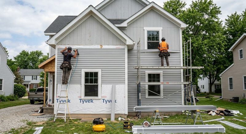 Siding Replacement in Sharpsburg, GA