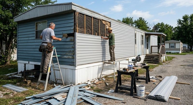 Siding Replacement in Sharpsburg, GA