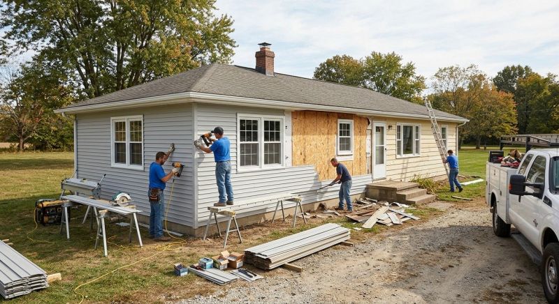 Siding Replacement in Tyrone, GA