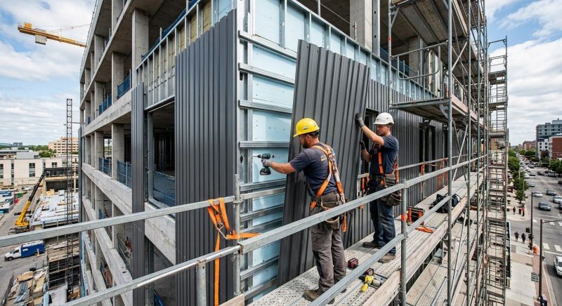 Steel Cladding Installation in Jonesboro, GA