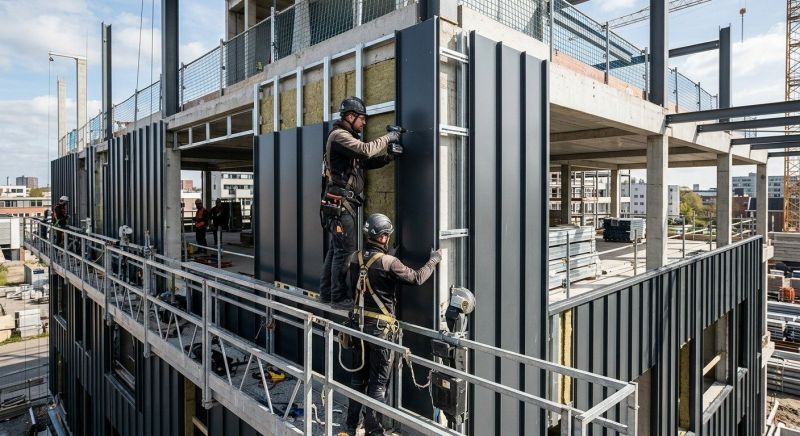 Steel Cladding Installation in Jonesboro, GA