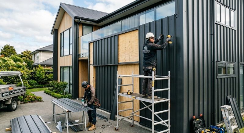 Steel Cladding Installation in Jonesboro, GA