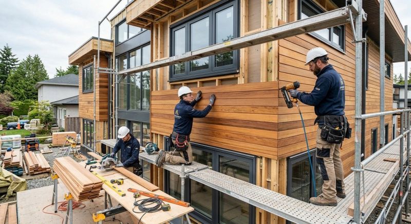 Wood Cladding Installation in Fairburn, GA