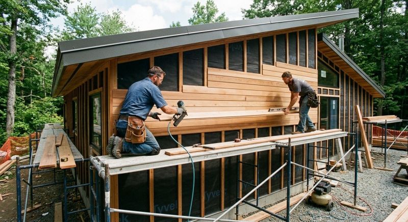 Wood Cladding Installation in Union City, GA