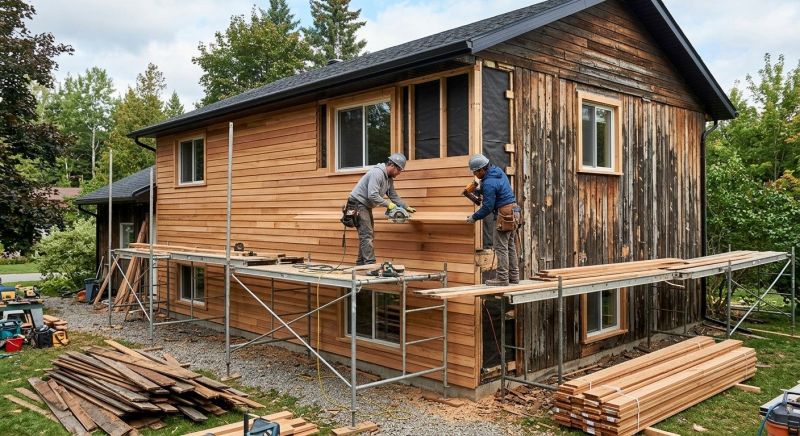 Wood Cladding Replacement in Jonesboro, GA