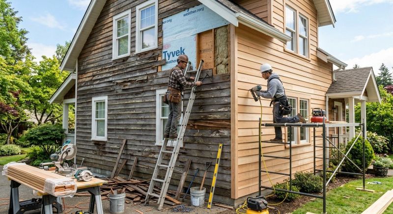 Wood Siding Replacement in Forest Park, GA