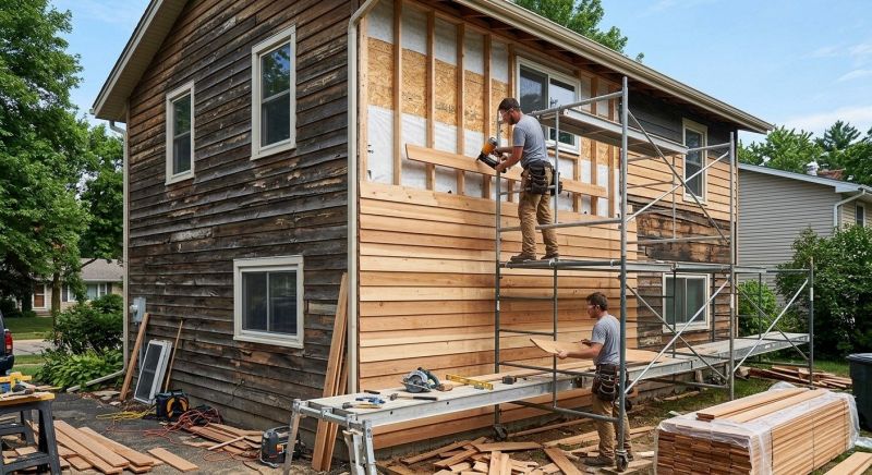 Wood Siding Replacement in Jonesboro, GA