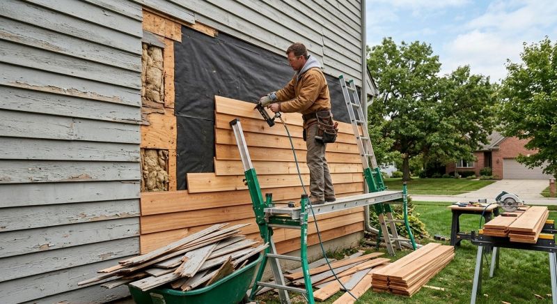 Wood Siding Replacement in Williamson, GA