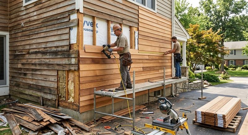 Wood Siding Service in Mableton, GA